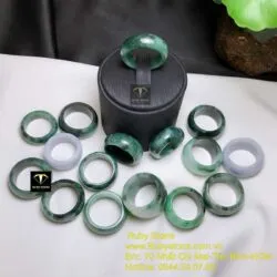 Nhẫn ngọc Cẩm thạch dầu lý - Ảnh 5