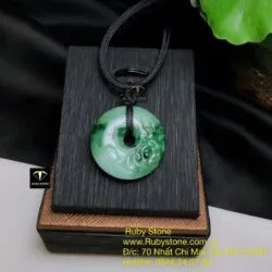 Đồng điếu ngọc Cẩm thạch lý táo chạm hoa mẫu đơn Đồng điếu ngọc Cẩm thạch lý táo chạm hoa mẫu đơn