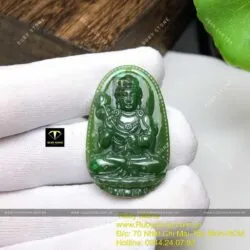 Đại thế chí bồ tát - Phật bản mệnh tuổi Ngọ, kích thước 37mm - Ảnh 2
