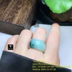Nhẫn ngọc Cẩm thạch dầu lý Nhẫn ngọc Cẩm thạch dầu lý