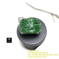 Nhẫn Long-Phụng Ngọc bích chạm trổ tinh xảo - Hình ảnh 7