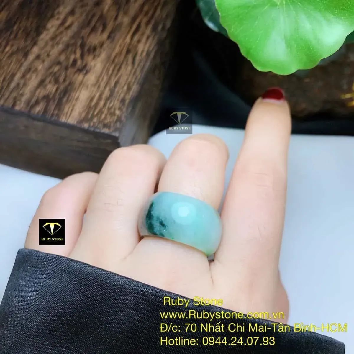 Nhẫn ngọc Cẩm thạch dầu lý Nhẫn ngọc Cẩm thạch dầu lý - Ảnh 2