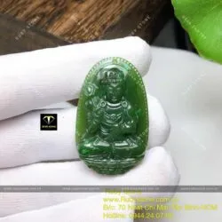 Đại thế chí bồ tát - Phật bản mệnh tuổi Ngọ, kích thước 37mm - Ảnh 3