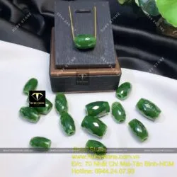 Lu thống ngọc bích Canada xanh lá mài giác Lu thống ngọc bích Canada xanh lá mài giác