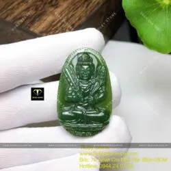Hư không tạng - Phật bản mệnh tuổi Sửu-Dần, kích thước 37mm - Ảnh 7