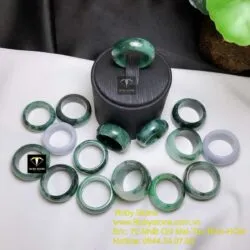 Nhẫn ngọc Cẩm thạch dầu lý - Ảnh 3