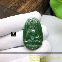 A di đà - Phật bản mệnh tuổi Tuất-Hợi, kích thước 37mm - Ảnh 3