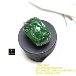 Nhẫn Long-Phụng Ngọc bích chạm trổ tinh xảo - Hình ảnh 6