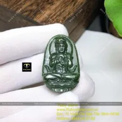 Như lai đại nhật - Phật bản mệnh tuổi Mùi, kích thước 37mm - Ảnh 4
