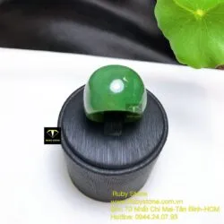 Nhẫn yên ngựa Ngọc bích Canada chất VIP