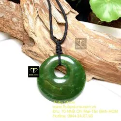 Đồng điếu ngọc bích Canada, kích thước 56mm - Hình ảnh 7