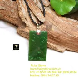 Mặt dây vô sự bài Ngọc bích Canada - Ảnh 6