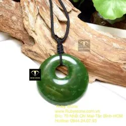 Đồng điếu ngọc bích Canada, kích thước 56mm - Hình ảnh 8