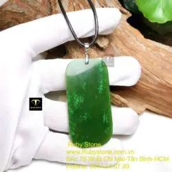 Mặt dây vô sự bài Ngọc bích Canada - Ảnh 3