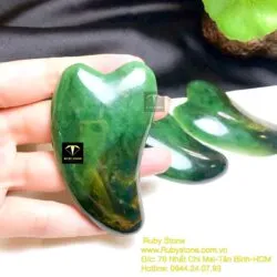 Thanh massage mặt Ngọc bích Canada - Ảnh 2
