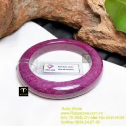 Vòng bản Ruby Nam Phi, ni tay 56mm - Hình ảnh 4