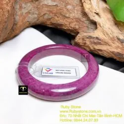 Vòng bản Ruby Nam Phi, ni tay 56mm - Hình ảnh 3