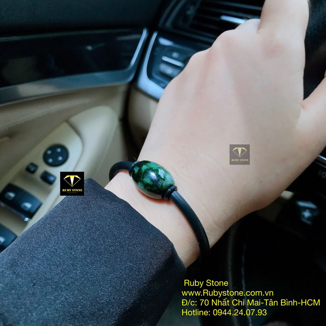 Vòng tay lu thống ngọc Cẩm thạch sơn thuỷ Vòng tay lu thống ngọc Cẩm thạch sơn thuỷ - Ảnh 7