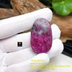 Thiên thủ thiên nhãn - Phật bản mệnh Ruby Nam Phi tuổi Tí, kích thước 37mm - Ảnh 4