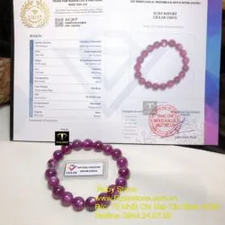 Chuỗi Ruby sao thiên nhiên 10 ly - Hình ảnh 5