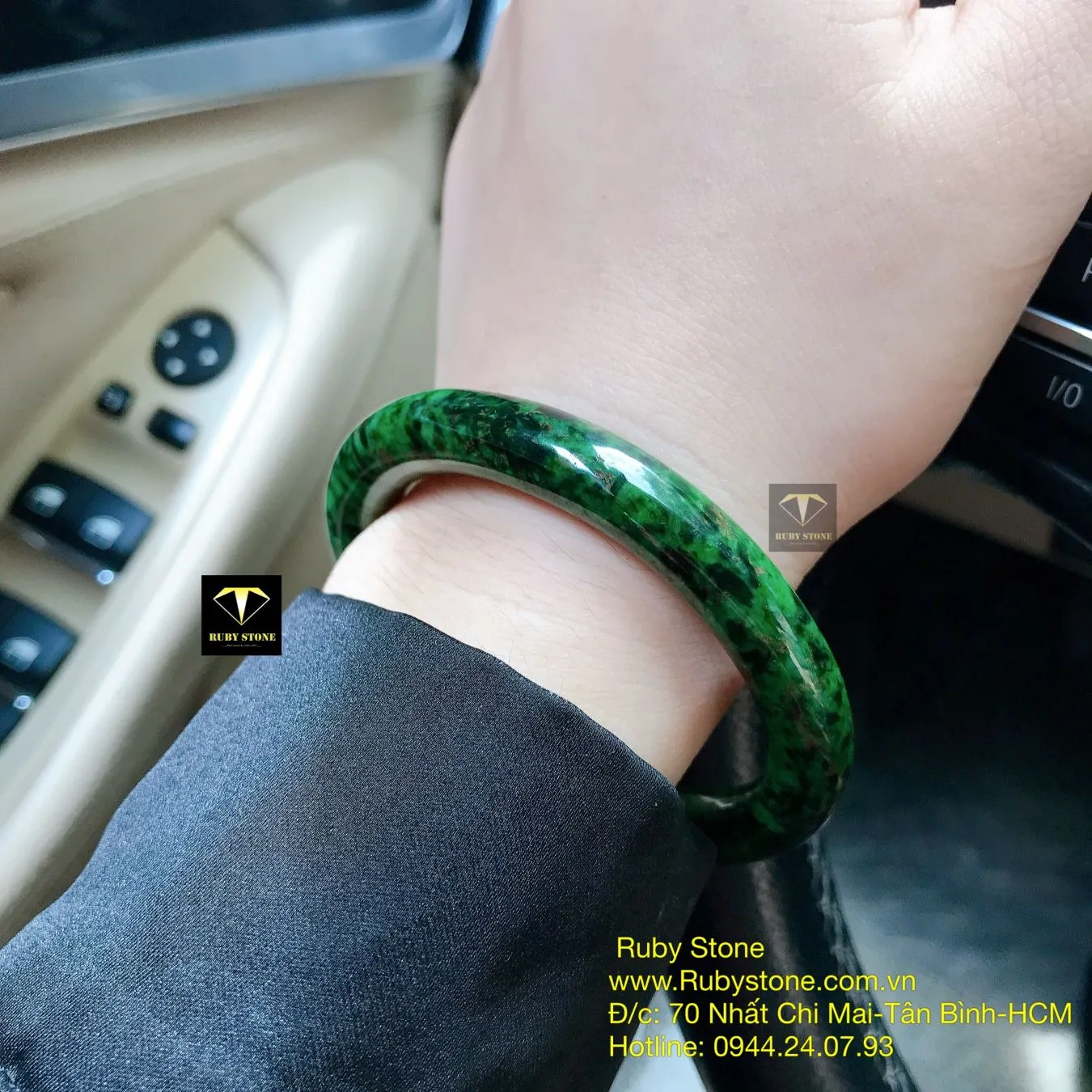 Vòng bản liền ngọc Cẩm thạch sơn thuỷ Vòng bản liền ngọc Cẩm thạch sơn thuỷ - Ảnh 5