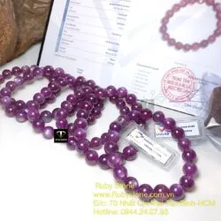 Chuỗi Ruby sao thiên nhiên 10 ly - Hình ảnh 6