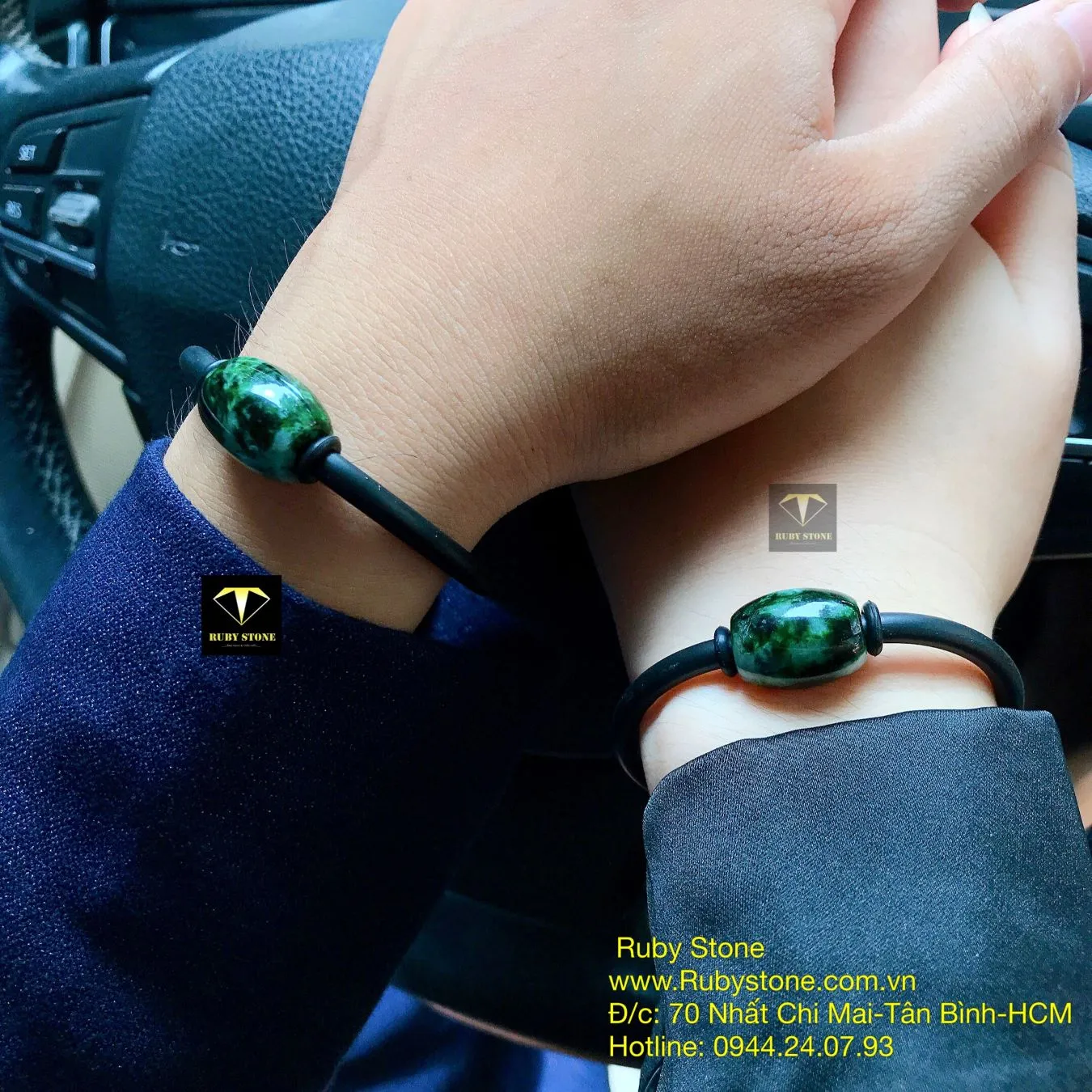 Vòng cặp lu thống ngọc Cẩm thạch sơn thuỷ Vòng cặp lu thống ngọc Cẩm thạch sơn thuỷ - Ảnh 5