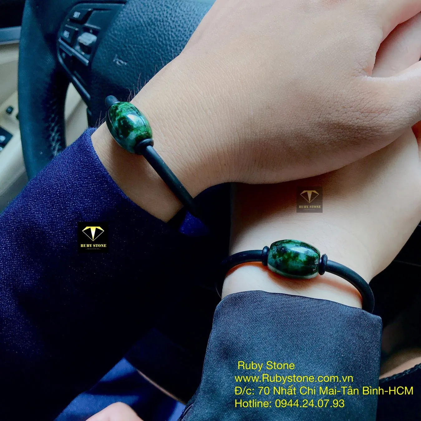 Vòng cặp lu thống ngọc Cẩm thạch sơn thuỷ Vòng cặp lu thống ngọc Cẩm thạch sơn thuỷ - Ảnh 6