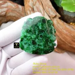 Phật Di Lặc ngọc cẩm thạch sơn thuỷ Myanmar - Ảnh 2