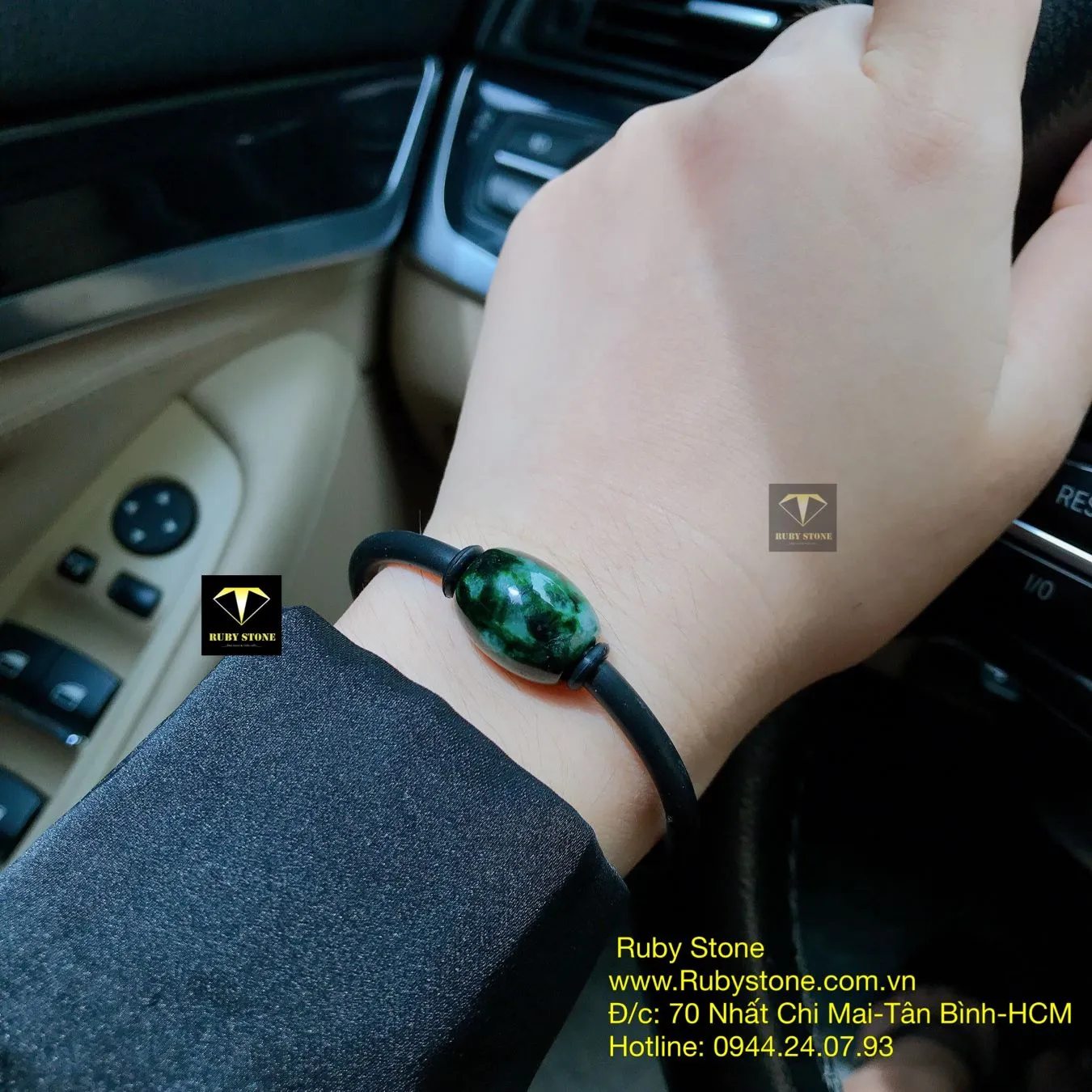 Vòng tay lu thống ngọc Cẩm thạch sơn thuỷ Vòng tay lu thống ngọc Cẩm thạch sơn thuỷ - Ảnh 6