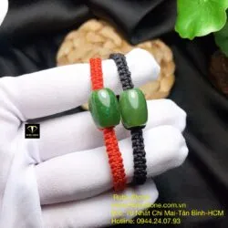 Vòng tay cặp đôi Lu thống Ngọc bích Canada - Ảnh 7