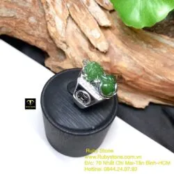 Nhẫn Tỳ hưu Ngọc bích Canada cho nam, bạc 925 - Ảnh 2