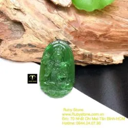 Đại thế chí bồ tát - Phật bản mệnh tuổi Ngọ, kích thước 37mm - Ảnh 4