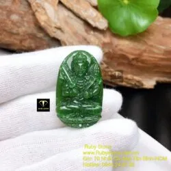 Hư không tạng bồ tát - Phật bản mệnh tuổi Sửu- Dần, kích thước 37mm - Ảnh 3