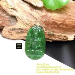 Đại thế chí bồ tát - Phật bản mệnh tuổi Ngọ, kích thước 37mm - Ảnh 5