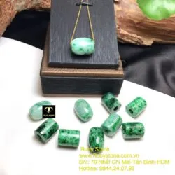 Mặt dây chuyền lu thống ngọc Cẩm thạch sơn thuỷ