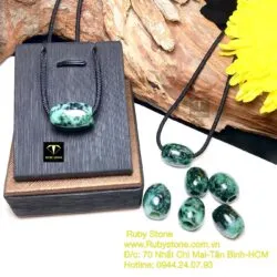 Lu thống ngọc Cẩm thạch dầu lý