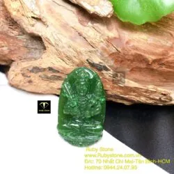 Hư không tạng bồ tát - Phật bản mệnh tuổi Sửu- Dần, kích thước 37mm