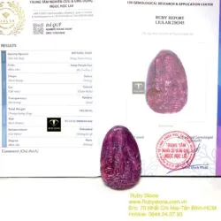 Văn thù bồ tát - Phật bản mệnh Ruby Nam Phi, tuổi Mão - Ảnh 2
