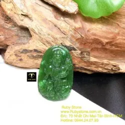 Phổ hiền bồ tát - Phật bản mệnh tuổi Thìn- Tỵ, kích thước 37mm - Hình ảnh 4