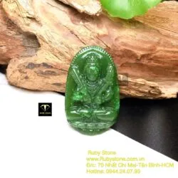Hư không tạng bồ tát - Phật bản mệnh tuổi Sửu - Dần, kích thước 42mm - Ảnh 4