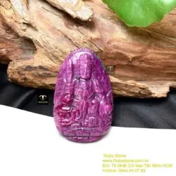 Văn thù bồ tát - Phật bản mệnh Ruby Nam Phi, tuổi Mão - Ảnh 9