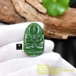 Hư không tạng bồ tát - Phật bản mệnh tuổi Sửu- Dần, kích thước 37mm - Ảnh 2