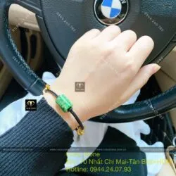 Vòng tay lu thống ngọc Cẩm thạch sơn thuỷ