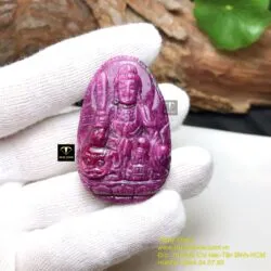 Văn thù bồ tát - Phật bản mệnh Ruby Nam Phi, tuổi Mão - Ảnh 7
