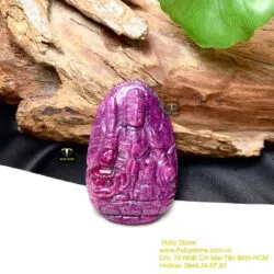 Văn thù bồ tát - Phật bản mệnh Ruby Nam Phi, tuổi Mão - Ảnh 8