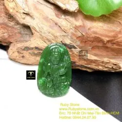 Phổ hiền bồ tát - Phật bản mệnh tuổi Thìn- Tỵ, kích thước 37mm