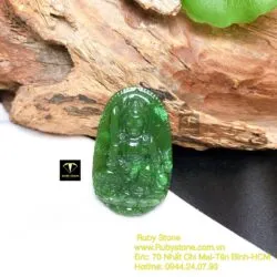 Văn thù bồ tát - Phật bản mệnh tuổi Mão, kích thước 37mm - Hình ảnh 5