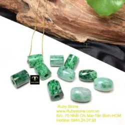 Mặt dây chuyền lu thống ngọc Cẩm thạch sơn thuỷ - Ảnh 10