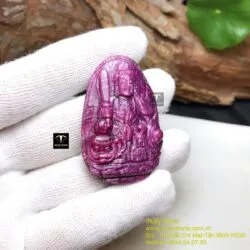 Văn thù bồ tát - Phật bản mệnh Ruby Nam Phi, tuổi Mão - Ảnh 5